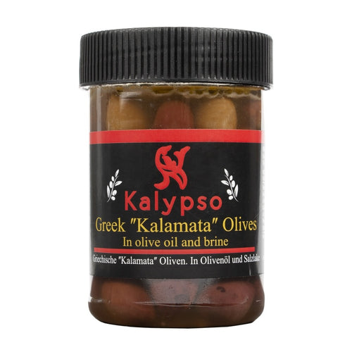 Greek "Kalamata" Olives-Plastic Jar
