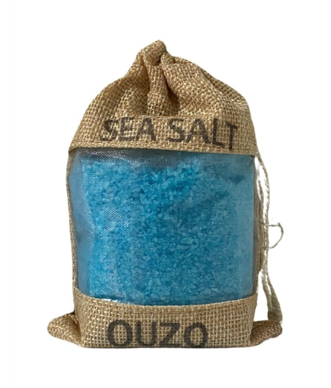 Natural Greek Sea Salt with Ouzo