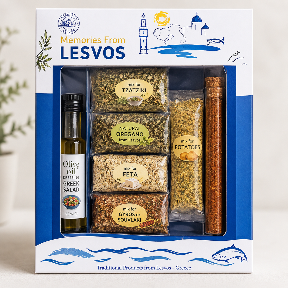 Taste of Lesvos Greek Gift Set