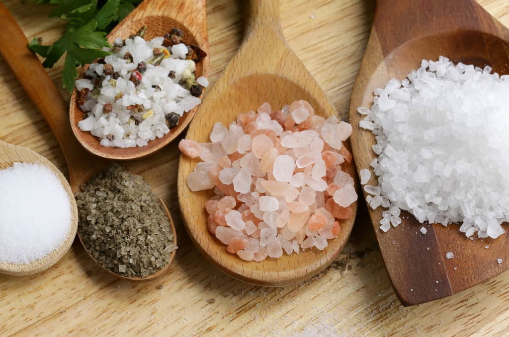 Natural unrefined Sea salt with 4 Peppers