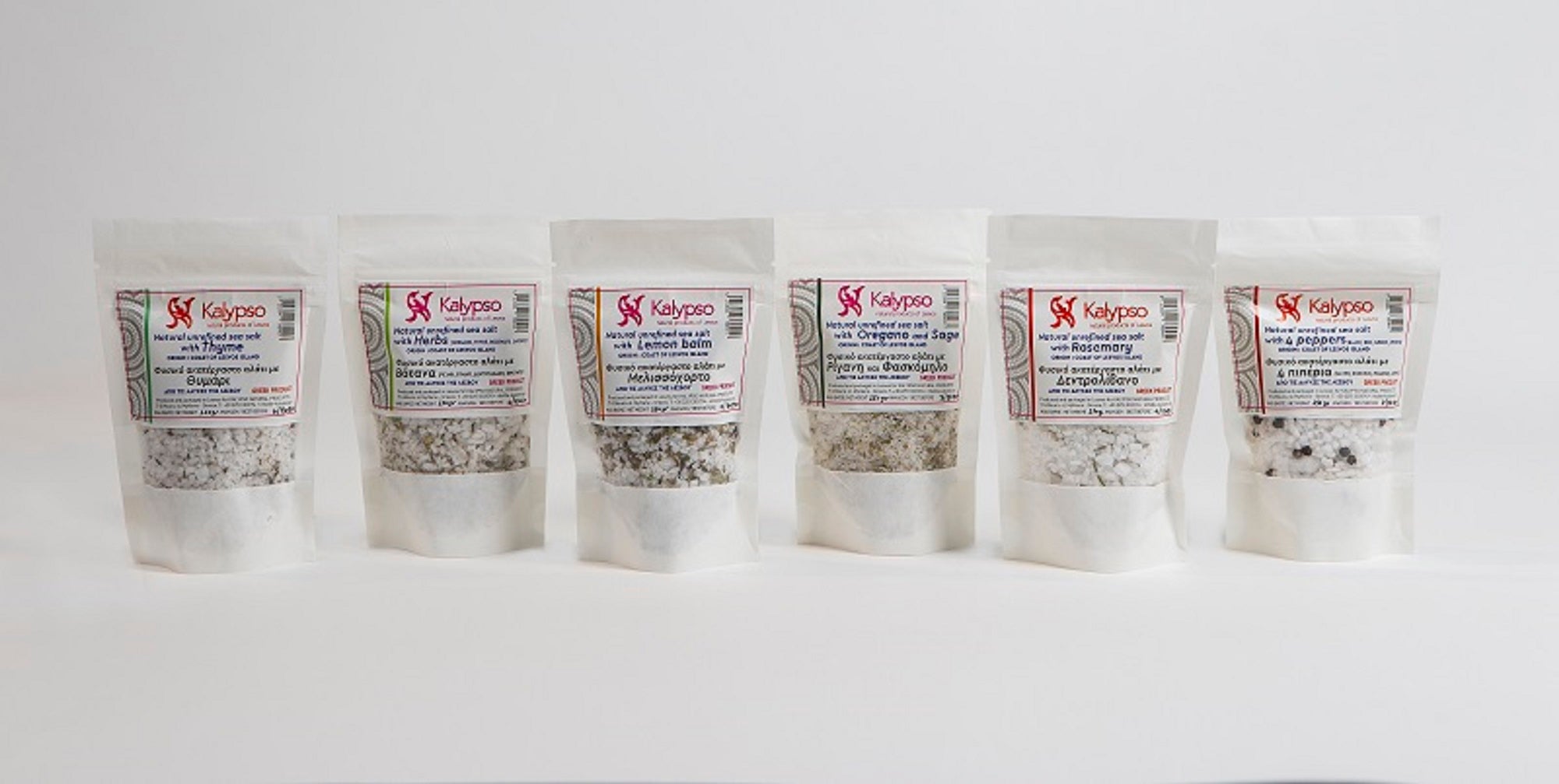 Natural unrefined Sea salt with 4 Peppers