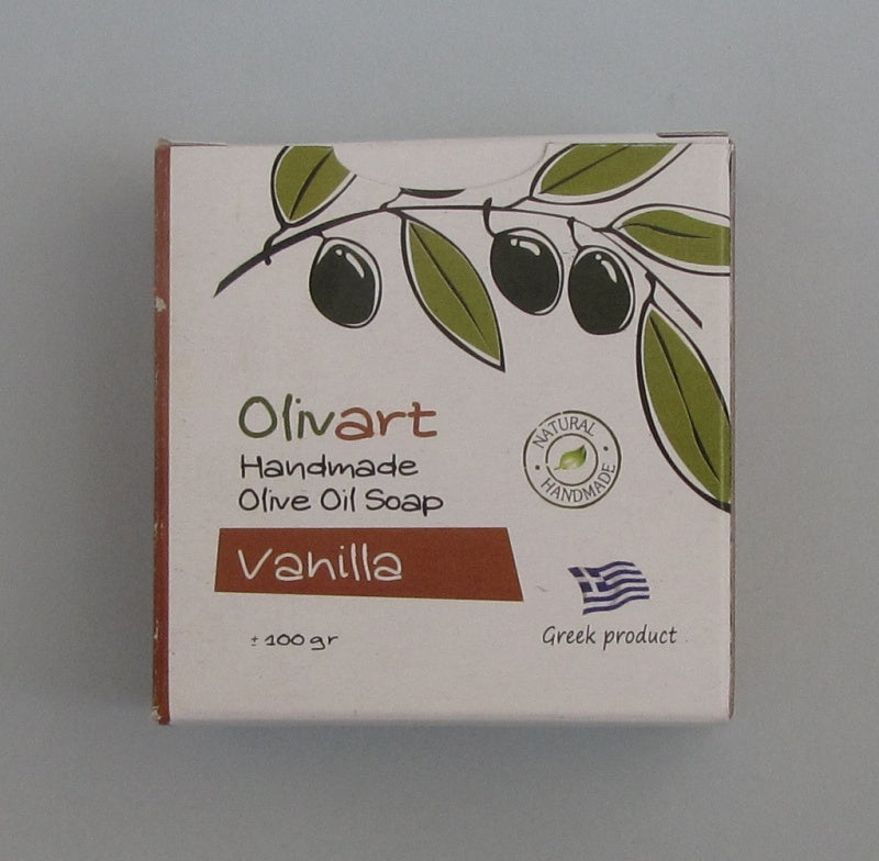 OLIVART Natural olive oil soap-Vanilla