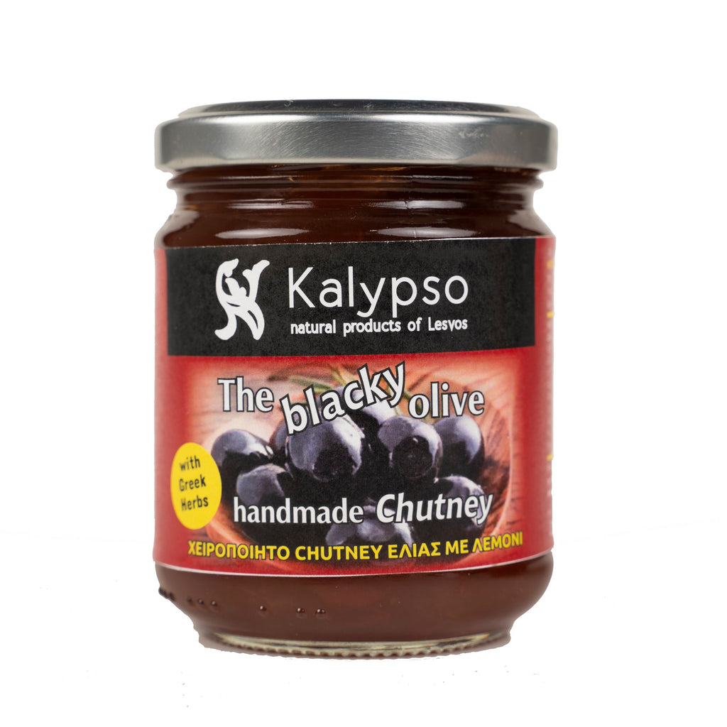The Blacky Olive Chutney- With Lemon and Herbs