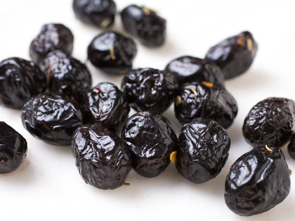 Authentic Black Salty Olives from Lesvos Island-Greece