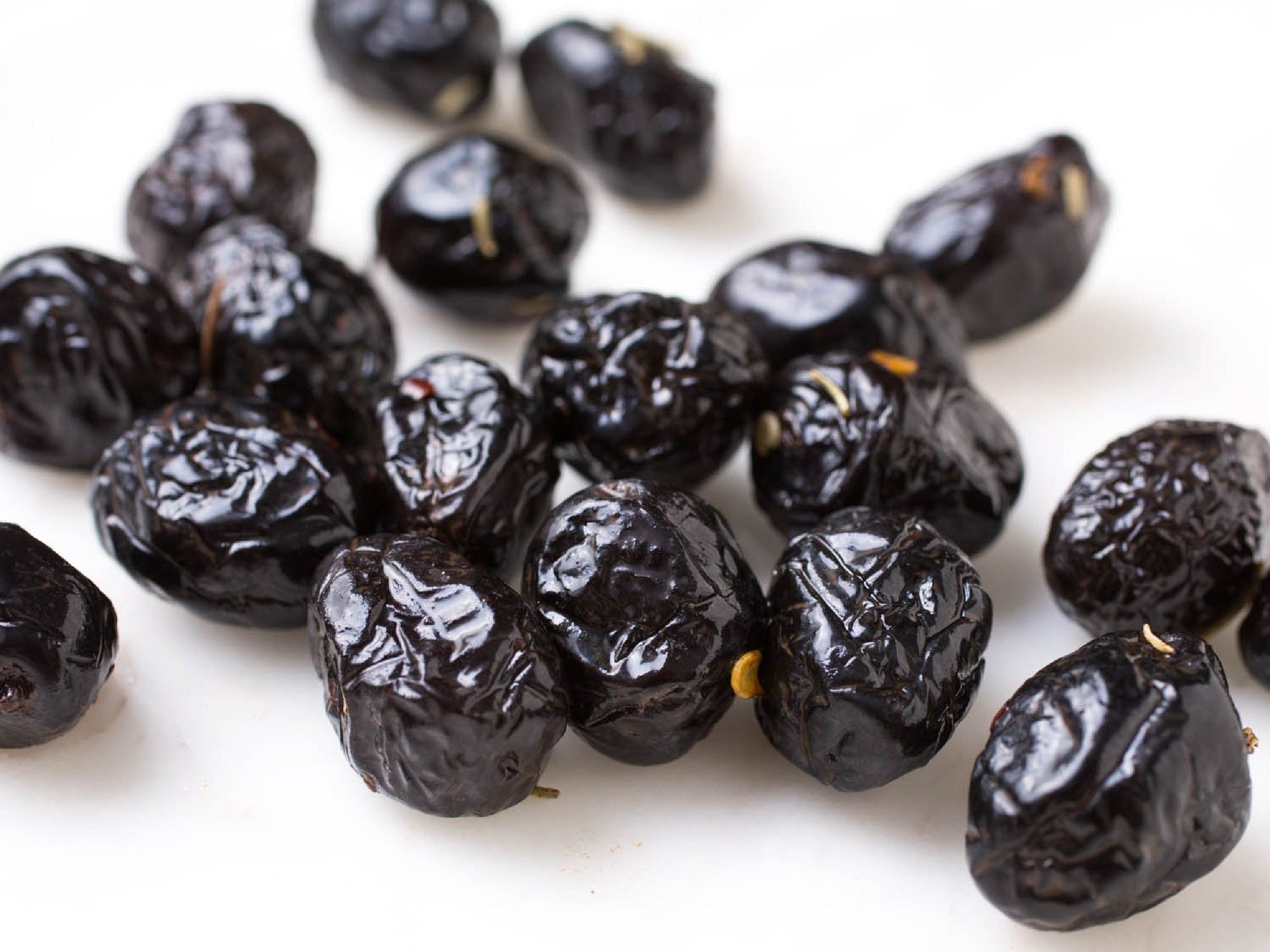 Authentic Black Salty Olives from Lesvos Island-Greece